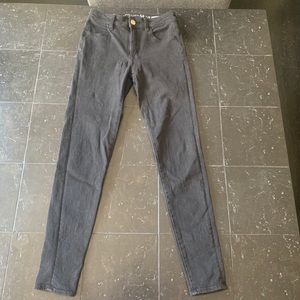 Black AEO Hi-Rise Jeggings Size 0